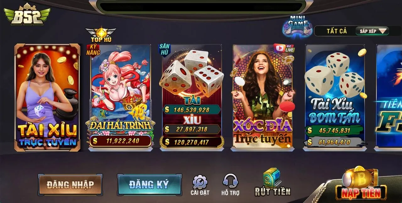 Đánh giá đặc điểm nổi bật của cổng game B52 Club