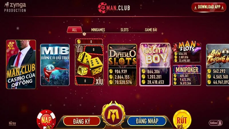 Cổng game Manclub