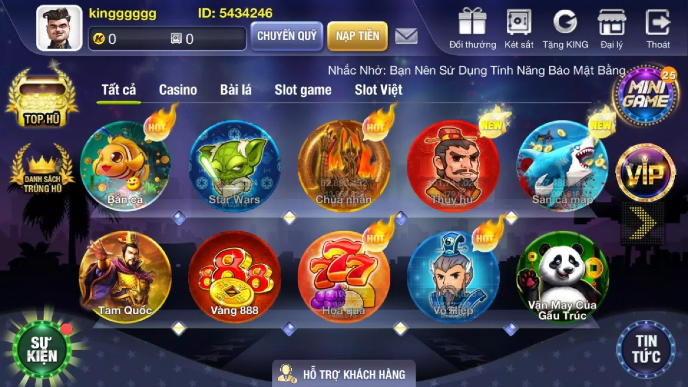 Những đặc điểm nổi bật được đánh giá cao của King Fun