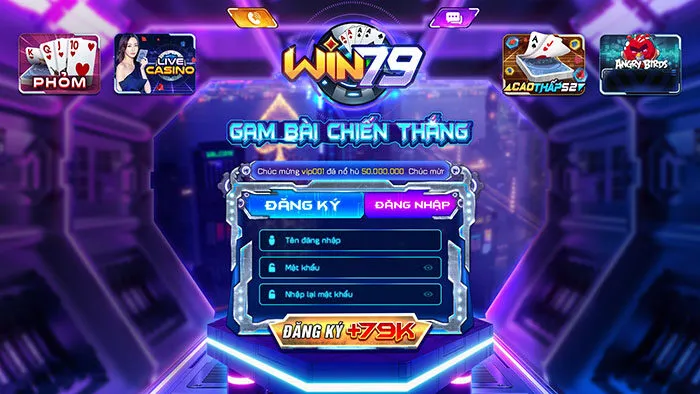 Hướng dẫn cách tham gia chơi tại Win79