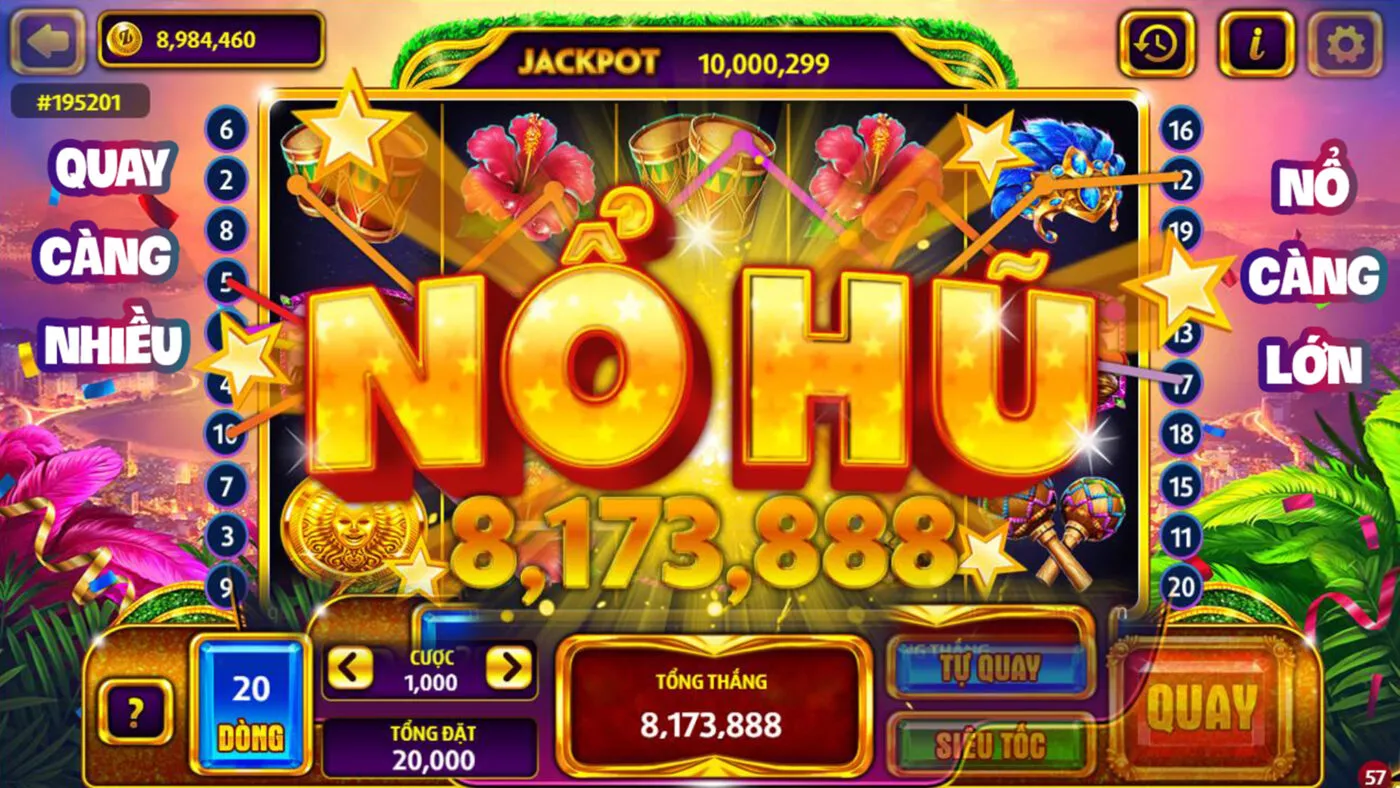 Game nổ hũ đổi thưởng được rất nhiều anh em cược thủ quan tâm